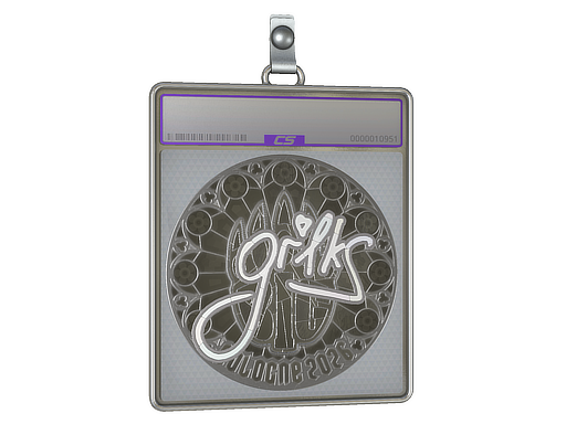 Item Sticker Slab | gr1ks (Foil) | Cologne 2026