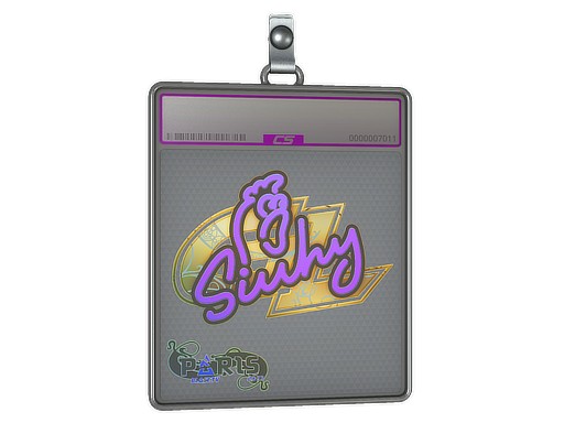 Item Sticker Slab | siuhy (Holo) | Paris 2023