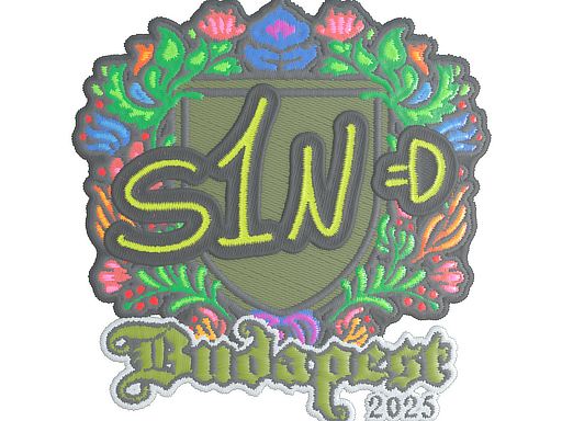 Item Sticker | s1n (Embroidered) | Budapest 2025