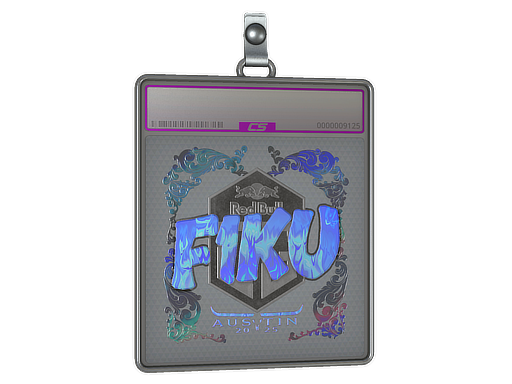 Item Sticker Slab | F1KU (Holo) | Austin 2025