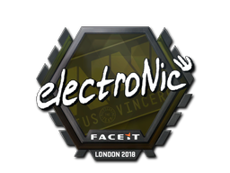 Item Sticker | electronic | London 2018