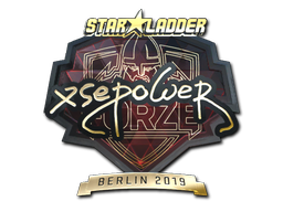 Item Sticker | xsepower (Gold) | Berlin 2019