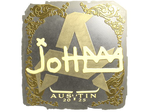 Item Sticker | jottAAA (Gold) | Austin 2025