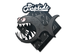 Item Sticker | Black Jaggyfish