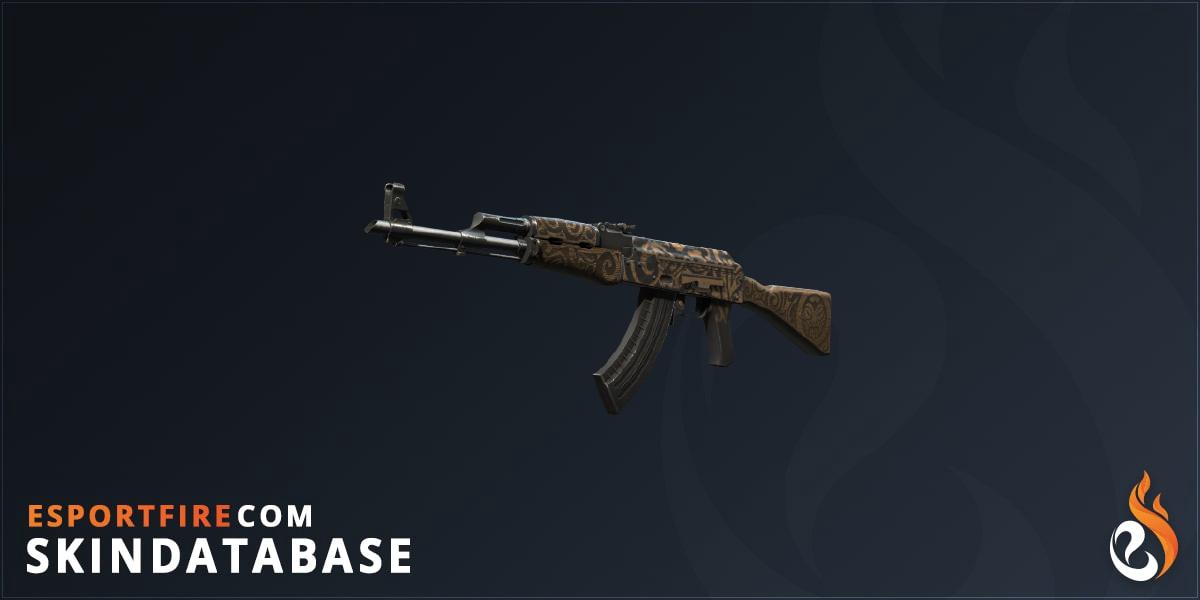 AK-47 | Uncharted (Minimal Wear) - EsportFire.com