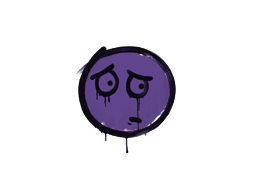 Item Graffiti | Worry (Monster Purple)