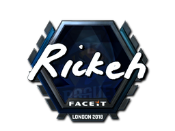 Item Sticker | Rickeh (Foil) | London 2018