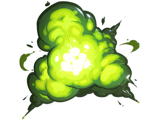 Cosmetic Sticker | Boom Blast (Glitter) of Craft