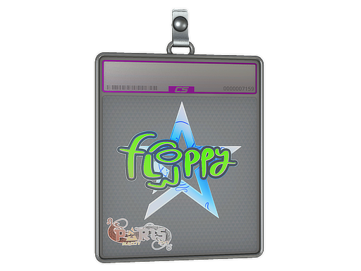 Item Sticker Slab | floppy (Holo) | Paris 2023