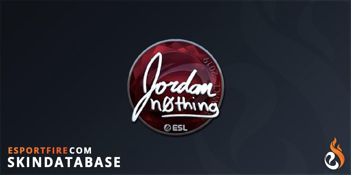 Sticker | n0thing (Foil) | Katowice 2019 - EsportFire.com