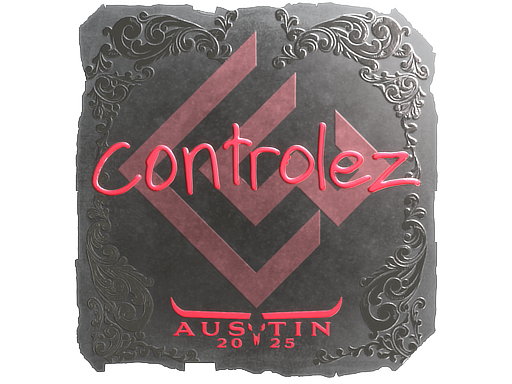 Item Sticker | controlez (Foil) | Austin 2025