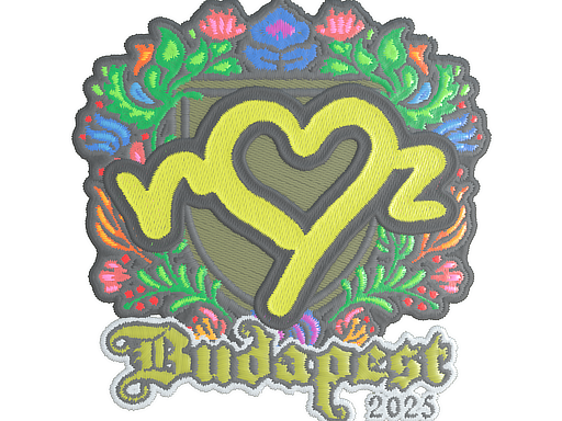 Item Sticker | ropz (Embroidered) | Budapest 2025