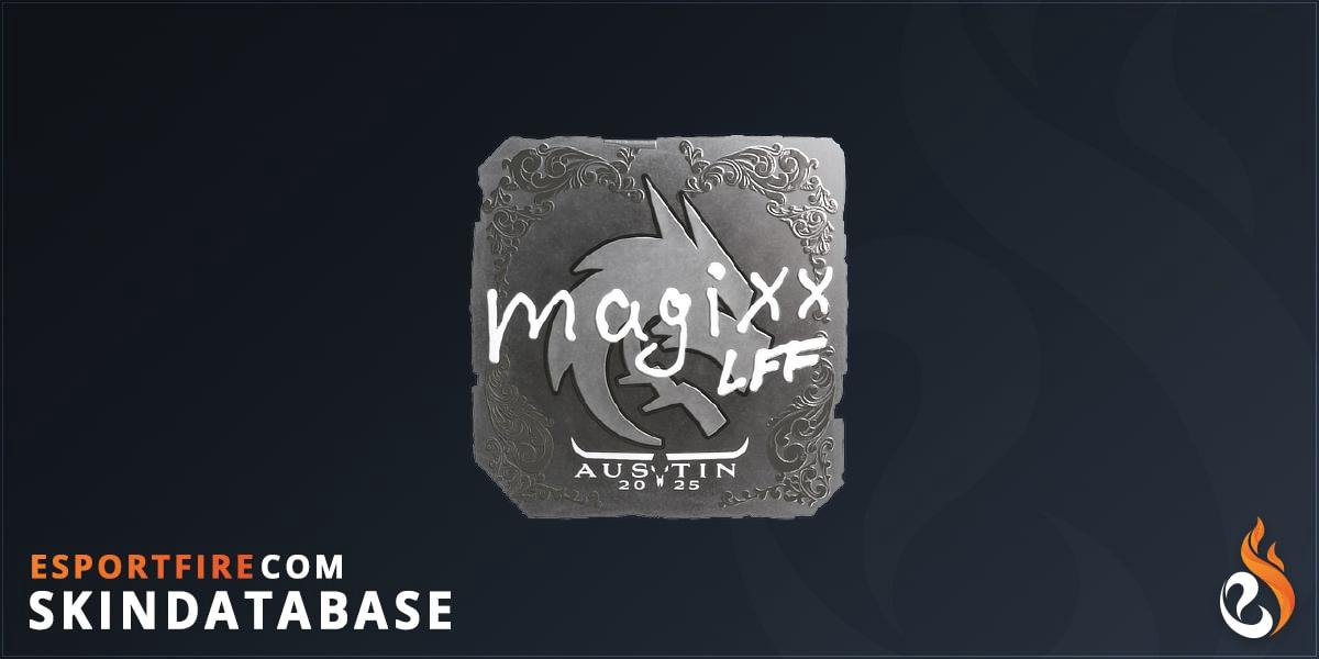 Sticker | magixx (Foil) | Austin 2025 - EsportFire.com