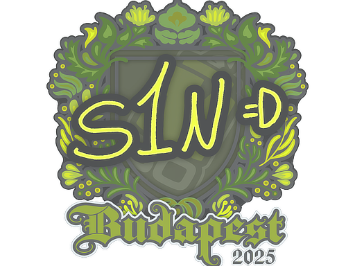 Item Sticker | s1n | Budapest 2025