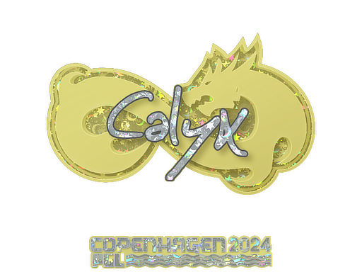 Item Sticker | Calyx (Glitter) | Copenhagen 2024