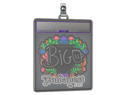 Item Sticker Slab | biguzera (Embroidered) | Budapest 2025