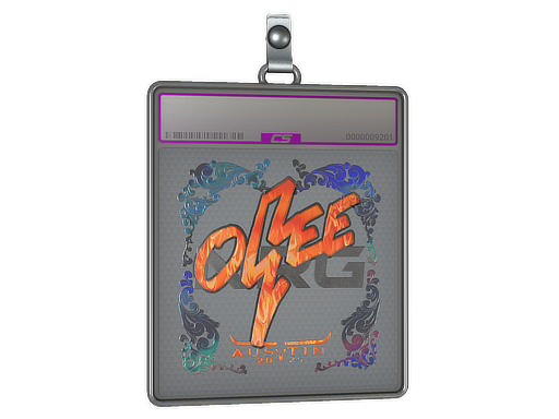 Item Sticker Slab | oSee (Holo) | Austin 2025