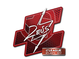 Item Sticker | Zeus | Atlanta 2017