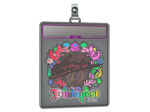 Item Sticker Slab | Attacker (Holo) | Budapest 2025