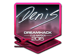 Item Sticker | denis (Foil) | Cluj-Napoca 2015