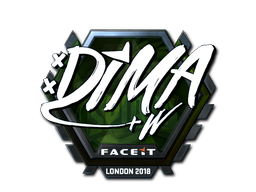 Item Sticker | Dima (Foil) | London 2018