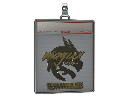 Item Sticker Slab | magixx (Gold) | Copenhagen 2024