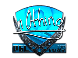 Item Sticker | n0thing (Foil) | Krakow 2017