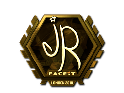 Item Sticker | jR (Gold) | London 2018