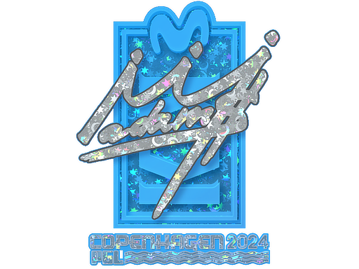 Item Sticker | adamS (Glitter) | Copenhagen 2024
