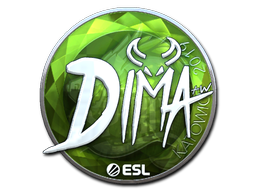 Item Sticker | Dima (Foil) | Katowice 2019