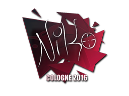 Item Sticker | NiKo | Cologne 2016