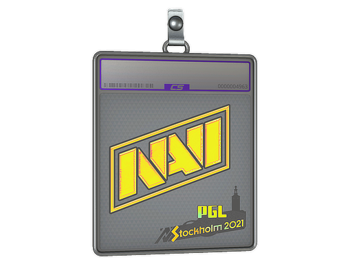 Item Sticker Slab | Natus Vincere (Holo) | Stockholm 2021