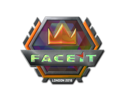 Item Sticker | FACEIT (Holo) | London 2018