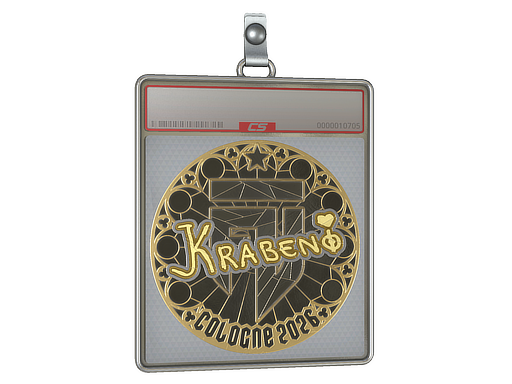 Item Sticker Slab | Krabeni (Gold) | Cologne 2026