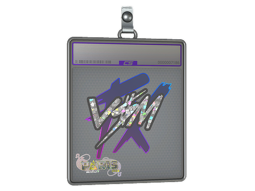 Item Sticker Slab | v$m (Glitter) | Paris 2023
