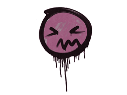 Item Graffiti | Grimace (Princess Pink)