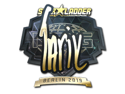 Item Sticker | tarik (Gold) | Berlin 2019