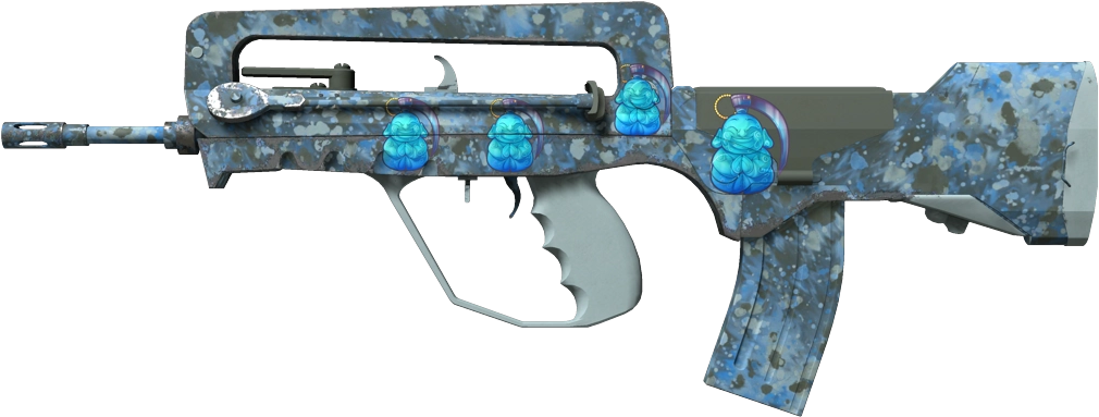 Item FAMAS | Cyanospatter