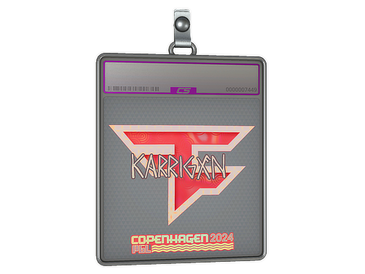 Item Sticker Slab | karrigan (Holo) | Copenhagen 2024