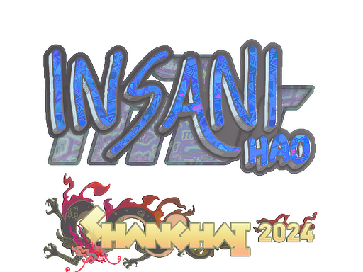 Item Sticker | insani (Holo) | Shanghai 2024