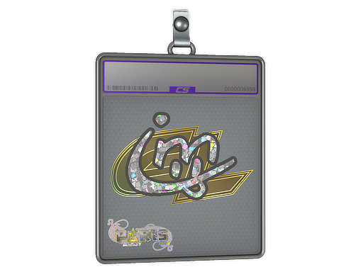 Item Sticker Slab | iM (Glitter) | Paris 2023