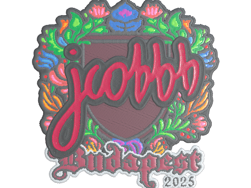 Item Sticker | jcobbb (Embroidered) | Budapest 2025