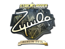 Cosmetic Sticker | ZywOo (Gold) | Berlin 2019 of Craft
