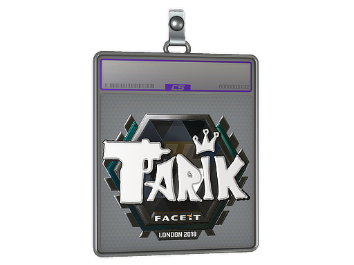 Item Sticker Slab | tarik (Foil) | London 2018
