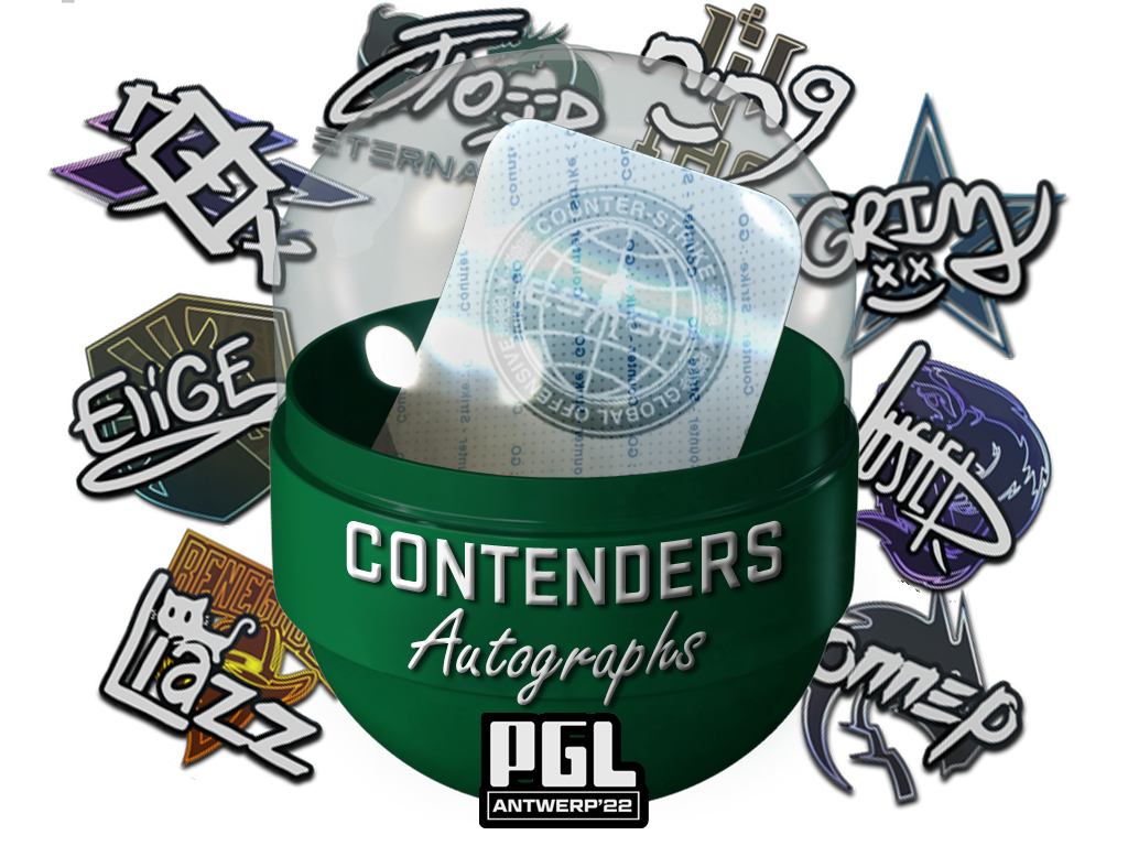 Item Antwerp 2022 Contenders Autograph Capsule