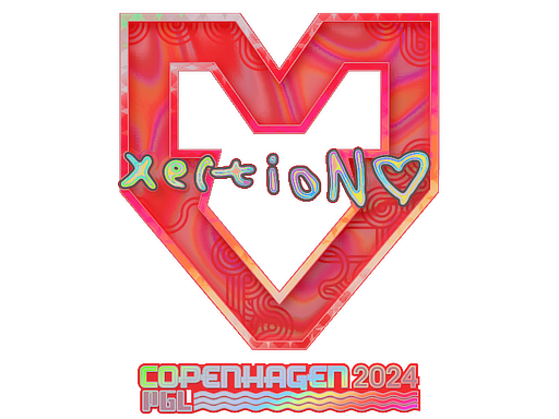 Item Sticker | xertioN (Holo) | Copenhagen 2024