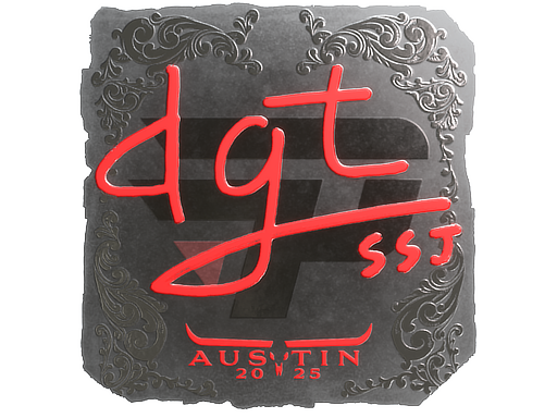 Item Sticker | dgt (Foil) | Austin 2025