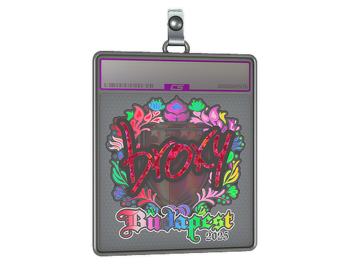 Item Sticker Slab | broky (Holo) | Budapest 2025