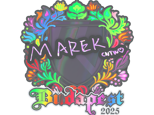 Item Sticker | Marek (Holo) | Budapest 2025
