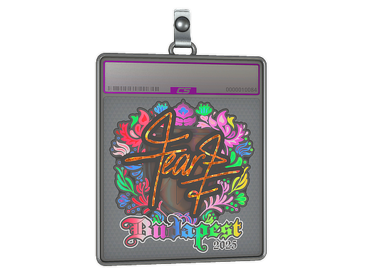 Item Sticker Slab | fEAR (Holo) | Budapest 2025